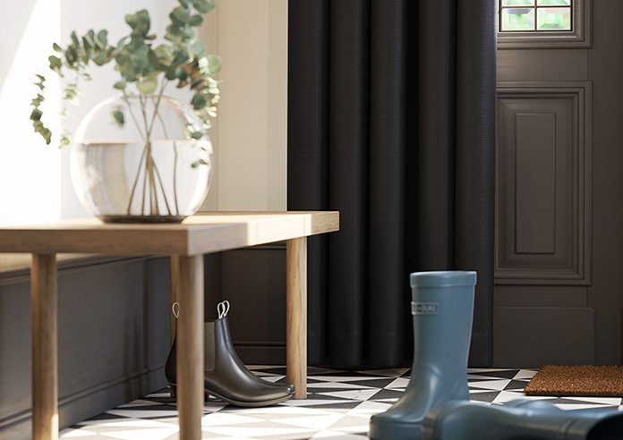 Stockholm, Black - Made to Measure Curtains - Image 5